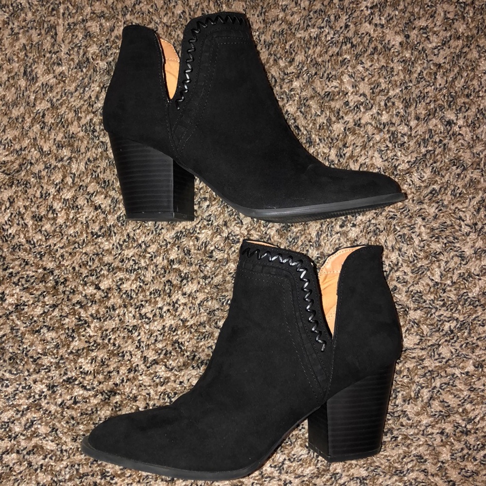 Black booties